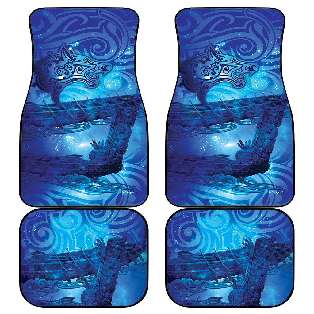 Kuri New Zealand Matariki Car Mats Aotearoa Dog Waka Maori New Year Galaxy Vibes LT14 - Polynesian Pride
