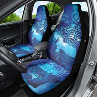Kuri New Zealand Matariki Car Seat Cover Aotearoa Dog Waka Maori New Year Galaxy Vibes LT14 - Polynesian Pride