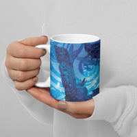 Kuri New Zealand Matariki Ceramic Mug Aotearoa Dog Waka Maori New Year Galaxy Vibes LT14 - Polynesian Pride