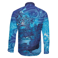 Kuri New Zealand Matariki Family Matching Puletasi and Hawaiian Shirt Aotearoa Dog Waka Maori New Year Galaxy Vibes LT14 - Polynesian Pride
