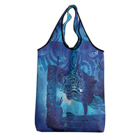 Kuri New Zealand Matariki Grocery Bag Aotearoa Dog Waka Maori New Year Galaxy Vibes LT14 - Polynesian Pride