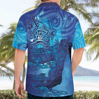 Kuri New Zealand Matariki Hawaiian Shirt Aotearoa Dog Waka Maori New Year Galaxy Vibes LT14 - Polynesian Pride