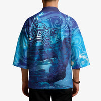 Kuri New Zealand Matariki Kimono Aotearoa Dog Waka Maori New Year Galaxy Vibes LT14 - Polynesian Pride