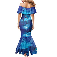 Kuri New Zealand Matariki Mermaid Dress Aotearoa Dog Waka Maori New Year Galaxy Vibes LT14 - Polynesian Pride