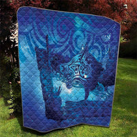Kuri New Zealand Matariki Quilt Aotearoa Dog Waka Maori New Year Galaxy Vibes LT14 - Polynesian Pride