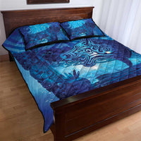 Kuri New Zealand Matariki Quilt Bed Set Aotearoa Dog Waka Maori New Year Galaxy Vibes LT14 - Polynesian Pride