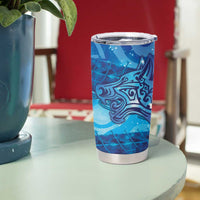 Kuri New Zealand Matariki Tumbler Cup Aotearoa Dog Waka Maori New Year Galaxy Vibes LT14 - Polynesian Pride