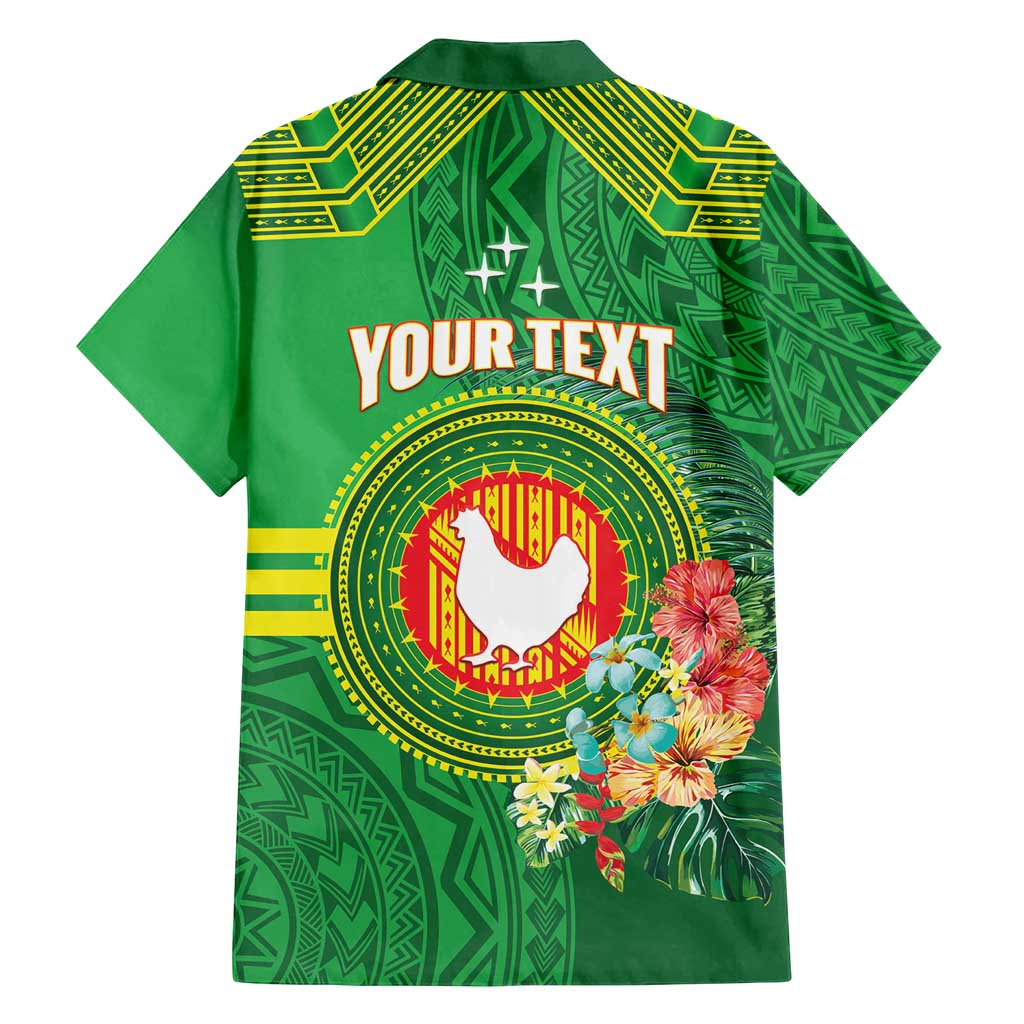 Personalized Manu'a Cession Day Family Matching Summer Maxi Dress and Hawaiian Shirt Tropical Flowers With Polynesian Pattern LT14 - Polynesian Pride