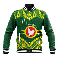 Manu'a Flag Day Baseball Jacket Polynesian Pattern National Color Proud
