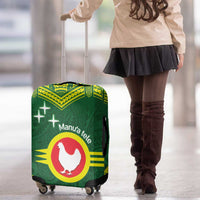 Manu'a Flag Day Luggage Cover Polynesian Pattern National Color Proud LT14 - Polynesian Pride