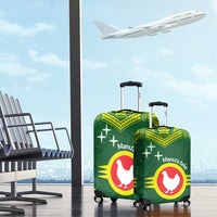 Manu'a Flag Day Luggage Cover Polynesian Pattern National Color Proud LT14 - Polynesian Pride