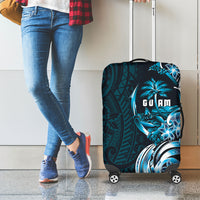 Asut Guam Chamorro Luggage Cover Guahan Seal Tattoo LT14 - Polynesian Pride