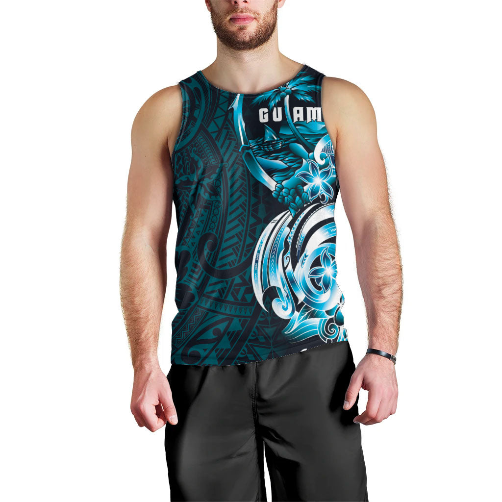 Asut Guam Chamorro Men Tank Top Guahan Seal Tattoo LT14 - Polynesian Pride