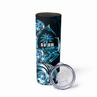 Asut Guam Chamorro Skinny Tumbler Guahan Seal Tattoo LT14 - Polynesian Pride
