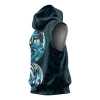 Asut Guam Chamorro Sleeveless Hoodie Guahan Seal Tattoo LT14 - Polynesian Pride