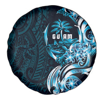 Asut Guam Chamorro Spare Tire Cover Guahan Seal Tattoo LT14 - Polynesian Pride