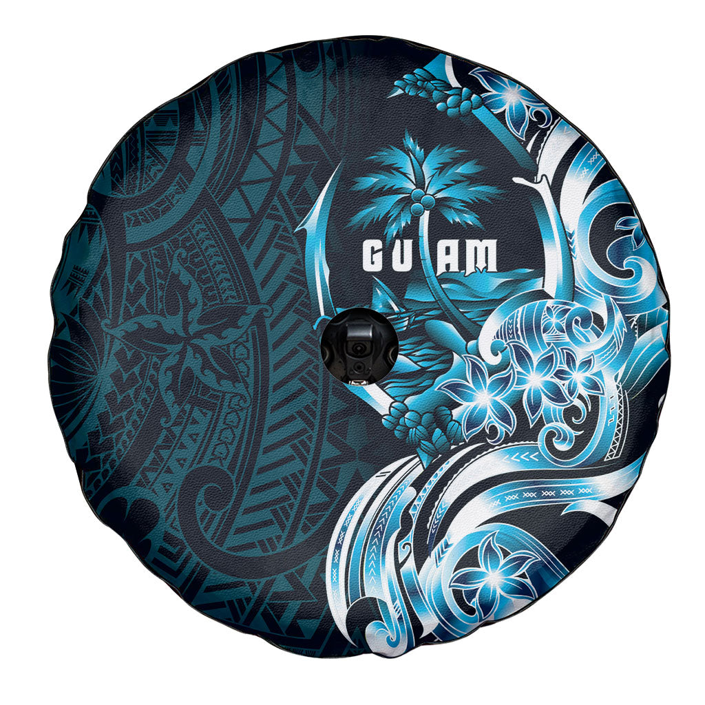 Asut Guam Chamorro Spare Tire Cover Guahan Seal Tattoo LT14 - Polynesian Pride