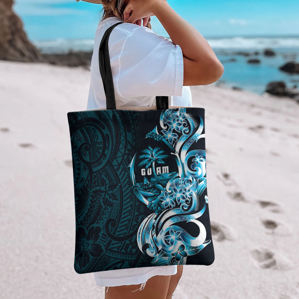 Asut Guam Chamorro Tote Bag Guahan Seal Tattoo LT14 - Polynesian Pride