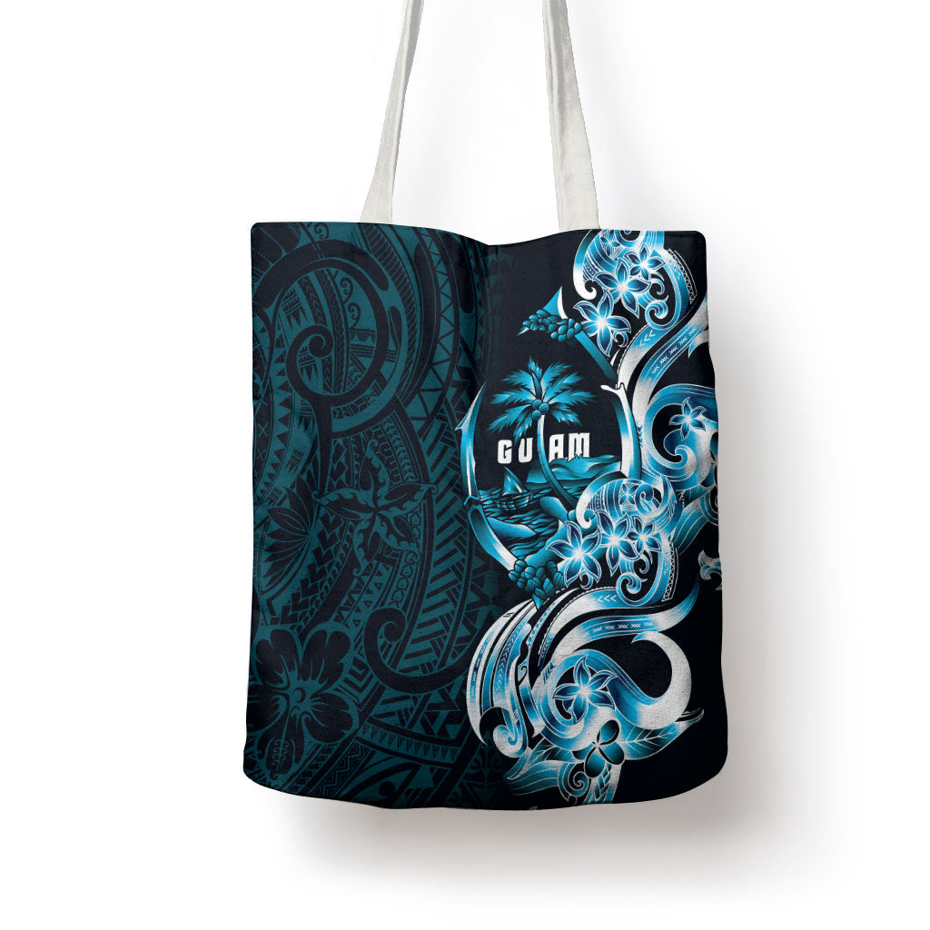 Asut Guam Chamorro Tote Bag Guahan Seal Tattoo LT14 - Polynesian Pride