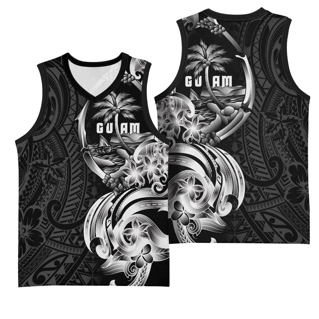 Attelong Guam Chamorro Basketball Jersey Guahan Seal Tattoo LT14 - Polynesian Pride