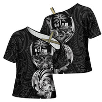 Attelong Guam Chamorro Cross Shoulder Shirt Guahan Seal Tattoo LT14 - Polynesian Pride