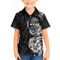 Attelong Guam Chamorro Hawaiian Shirt Guahan Seal Tattoo LT14 - Polynesian Pride