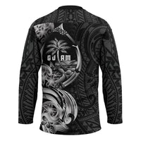 Attelong Guam Chamorro Hockey Jersey Guahan Seal Tattoo LT14 - Polynesian Pride