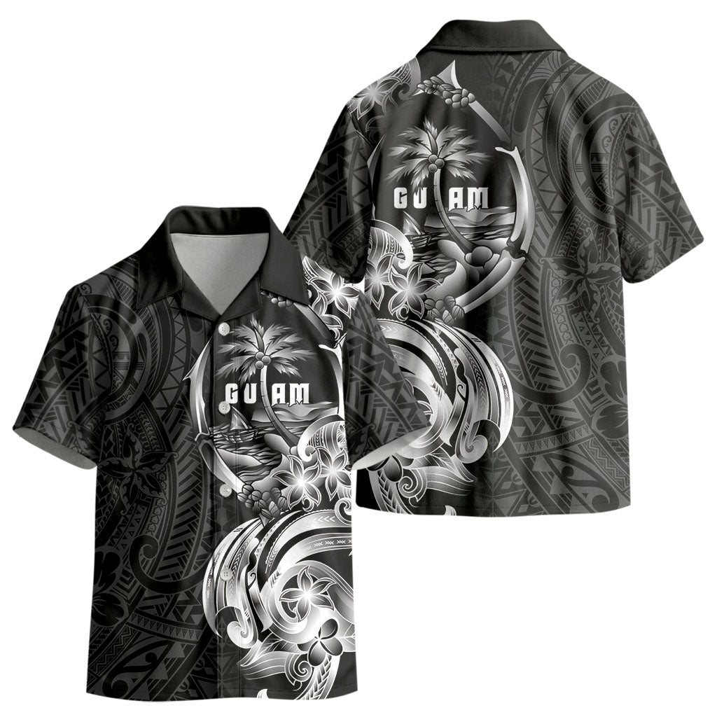 Attelong Guam Chamorro Kid Hawaiian Shirt Guahan Seal Tattoo LT14 - Polynesian Pride