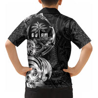 Attelong Guam Chamorro Kid Hawaiian Shirt Guahan Seal Tattoo LT14 - Polynesian Pride