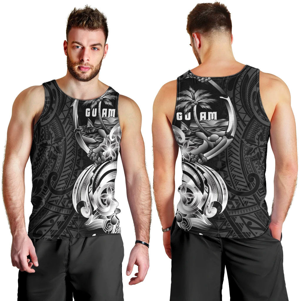 Attelong Guam Chamorro Men Tank Top Guahan Seal Tattoo LT14 - Polynesian Pride
