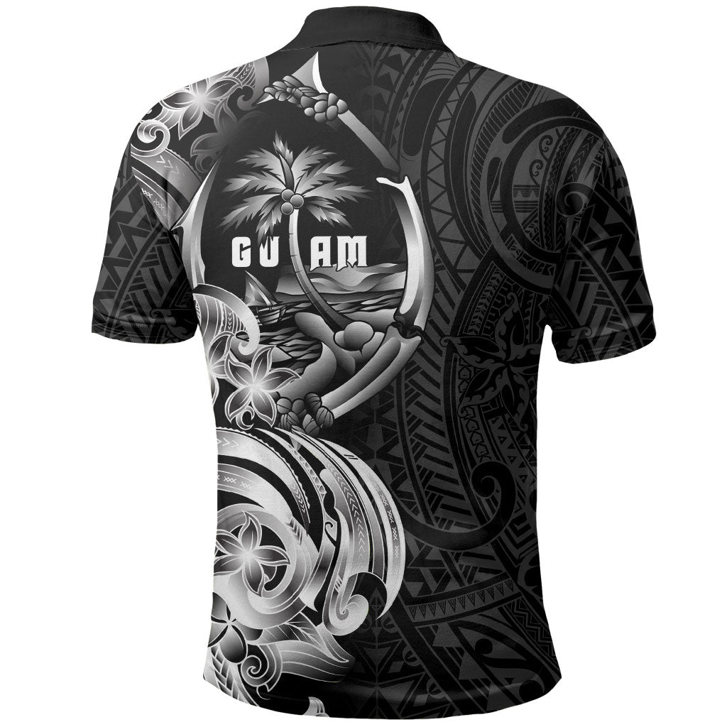 Attelong Guam Chamorro Polo Shirt Guahan Seal Tattoo LT14 - Polynesian Pride