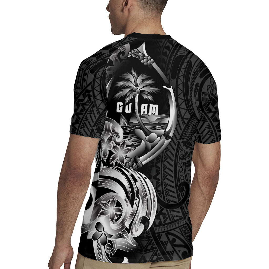 Attelong Guam Chamorro Rugby Jersey Guahan Seal Tattoo LT14 - Polynesian Pride