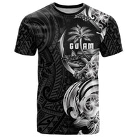 Attelong Guam Chamorro T Shirt Guahan Seal Tattoo LT14 Black - Polynesian Pride