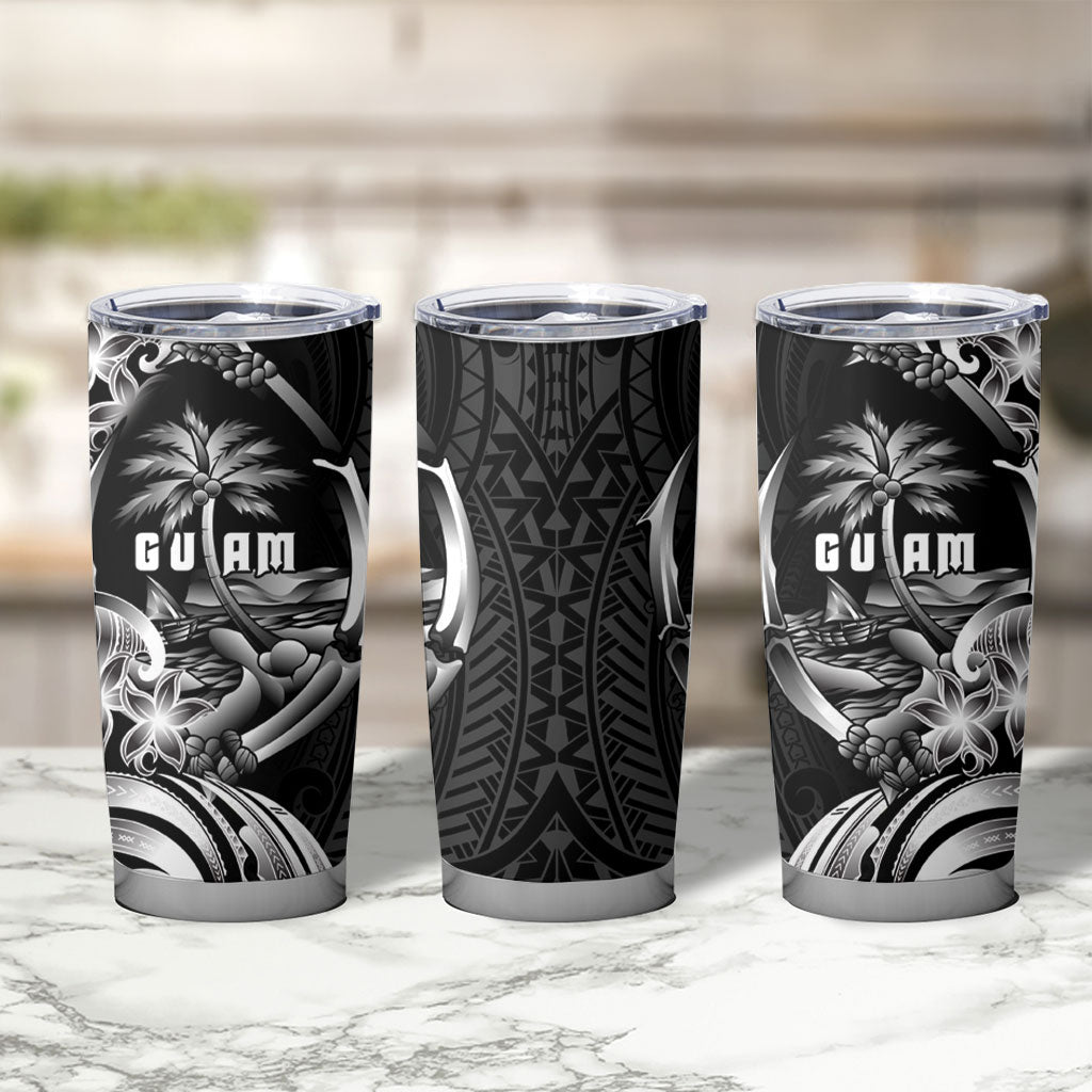 Attelong Guam Chamorro Tumbler Cup Guahan Seal Tattoo LT14 - Polynesian Pride