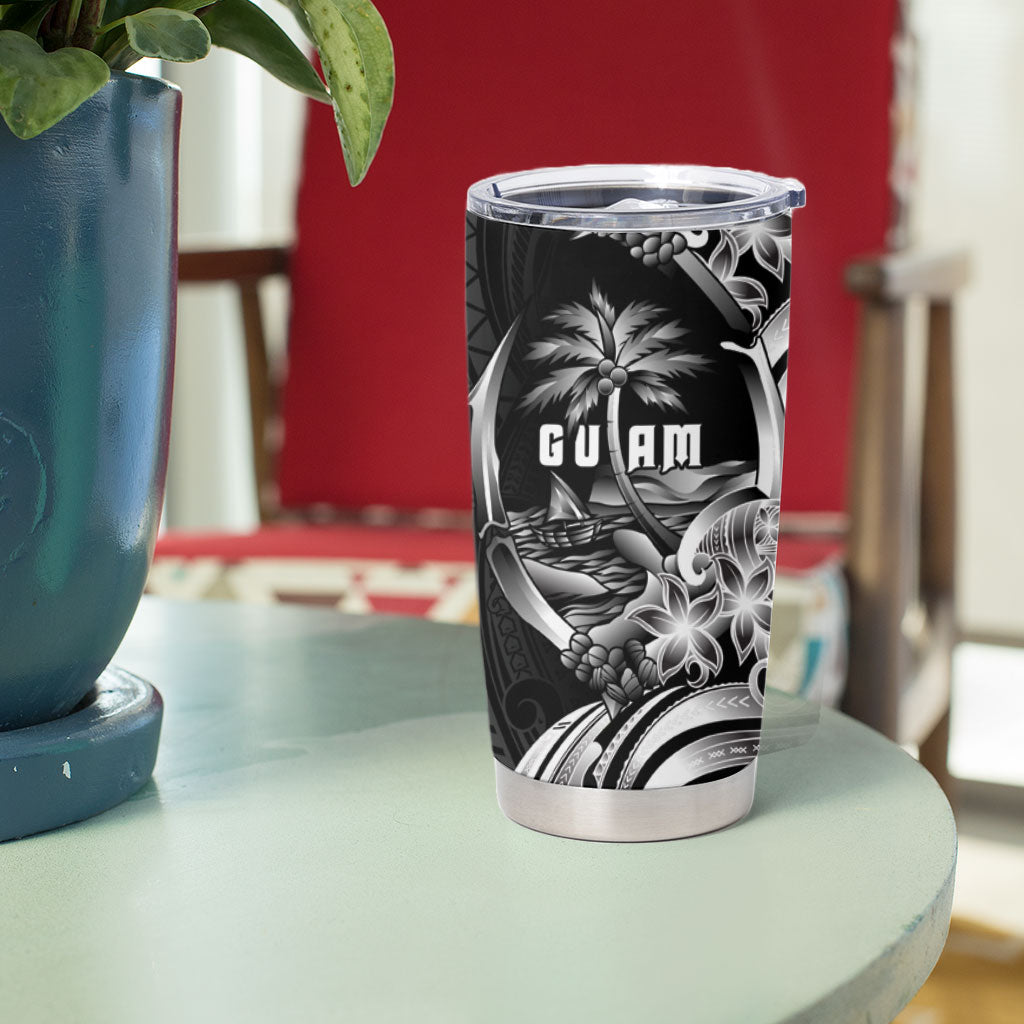 Attelong Guam Chamorro Tumbler Cup Guahan Seal Tattoo LT14 - Polynesian Pride