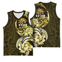 Amariyu Guam Chamorro Basketball Jersey Guahan Seal Tattoo LT14 - Polynesian Pride