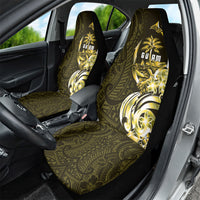 Amariyu Guam Chamorro Car Seat Cover Guahan Seal Tattoo LT14 - Polynesian Pride