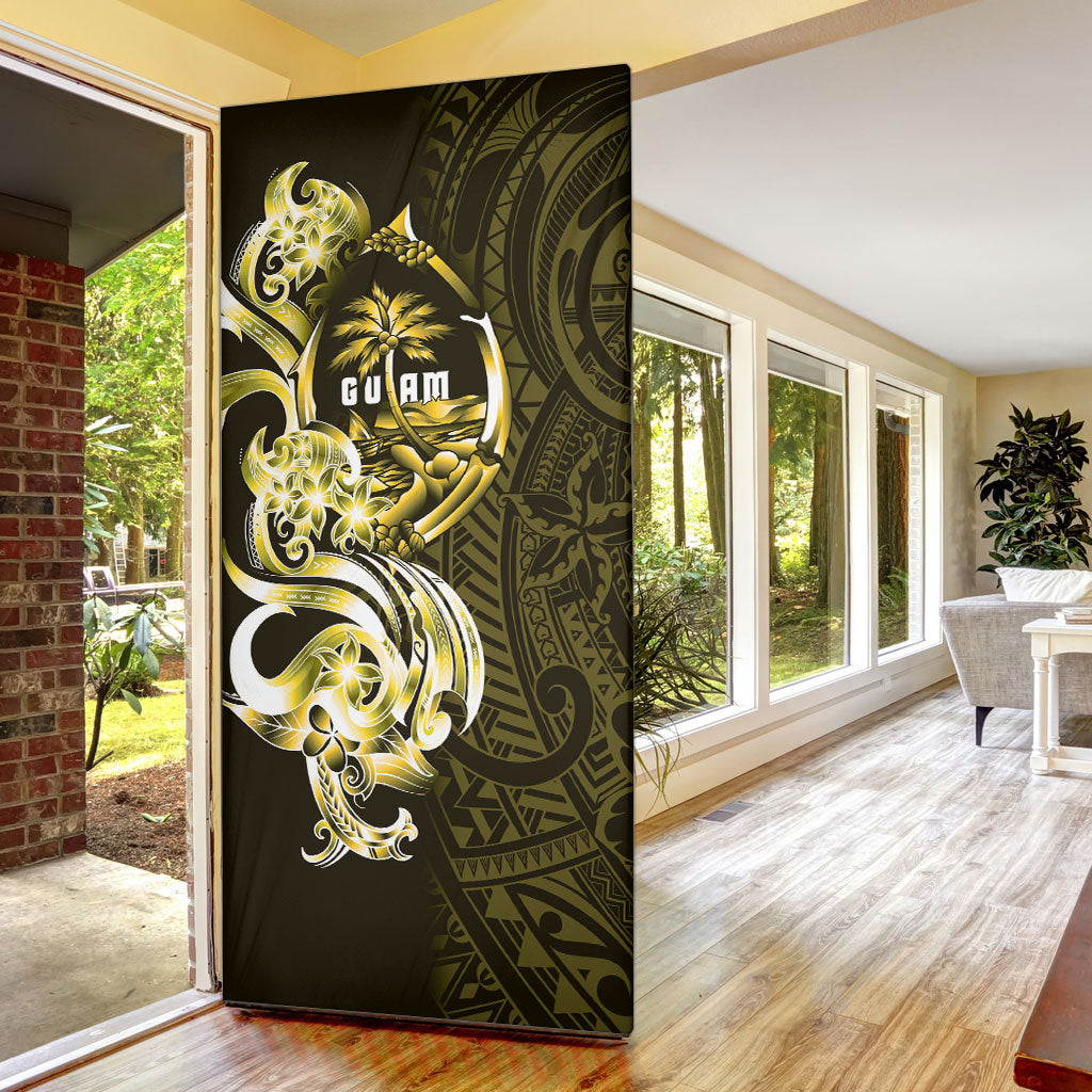 Amariyu Guam Chamorro Door Cover Guahan Seal Tattoo LT14 - Polynesian Pride