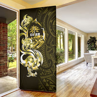 Amariyu Guam Chamorro Door Cover Guahan Seal Tattoo LT14 - Polynesian Pride