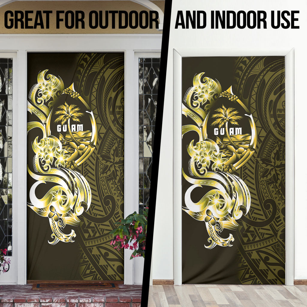 Amariyu Guam Chamorro Door Cover Guahan Seal Tattoo LT14 - Polynesian Pride
