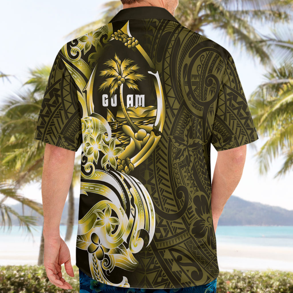 Amariyu Guam Chamorro Hawaiian Shirt Guahan Seal Tattoo LT14 - Polynesian Pride