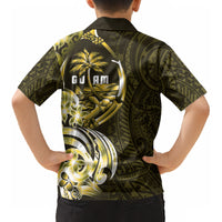Amariyu Guam Chamorro Kid Hawaiian Shirt Guahan Seal Tattoo LT14 - Polynesian Pride