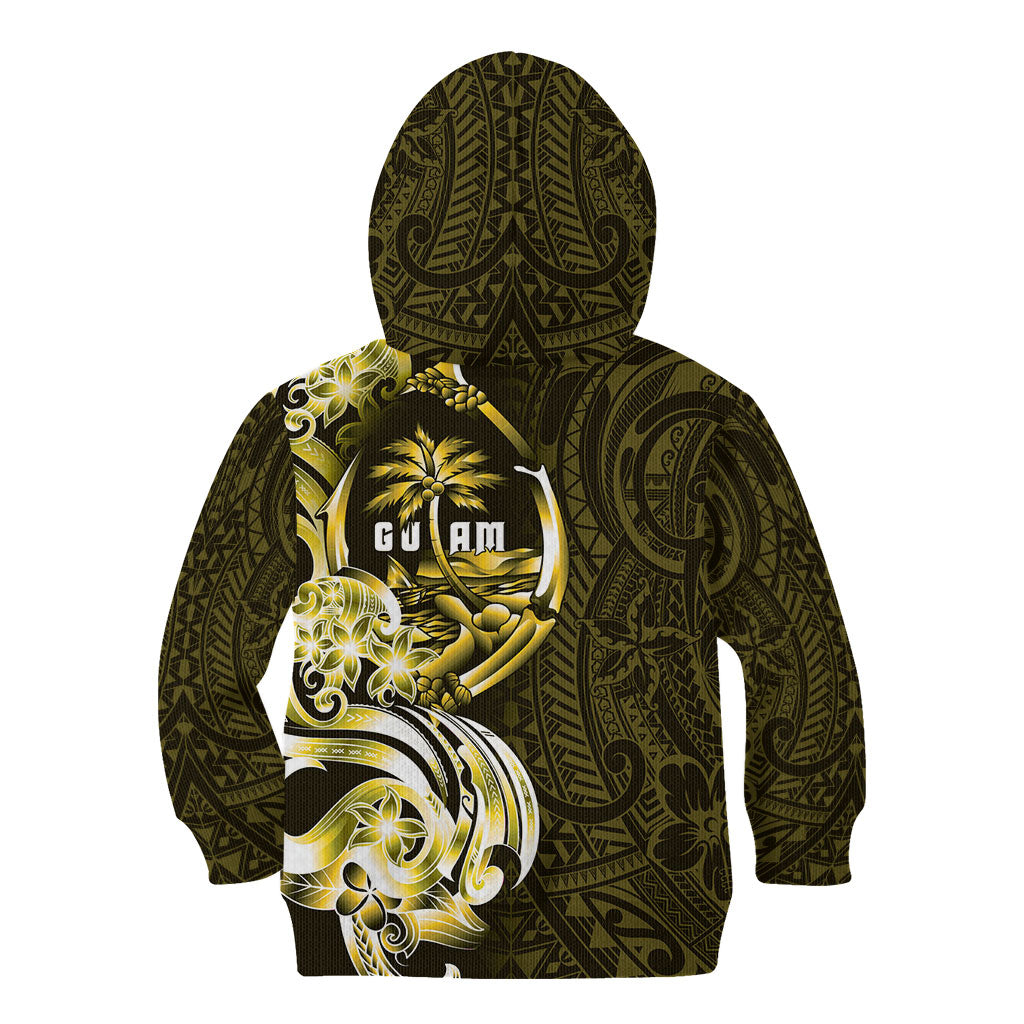Amariyu Guam Chamorro Kid Hoodie Guahan Seal Tattoo LT14 - Polynesian Pride
