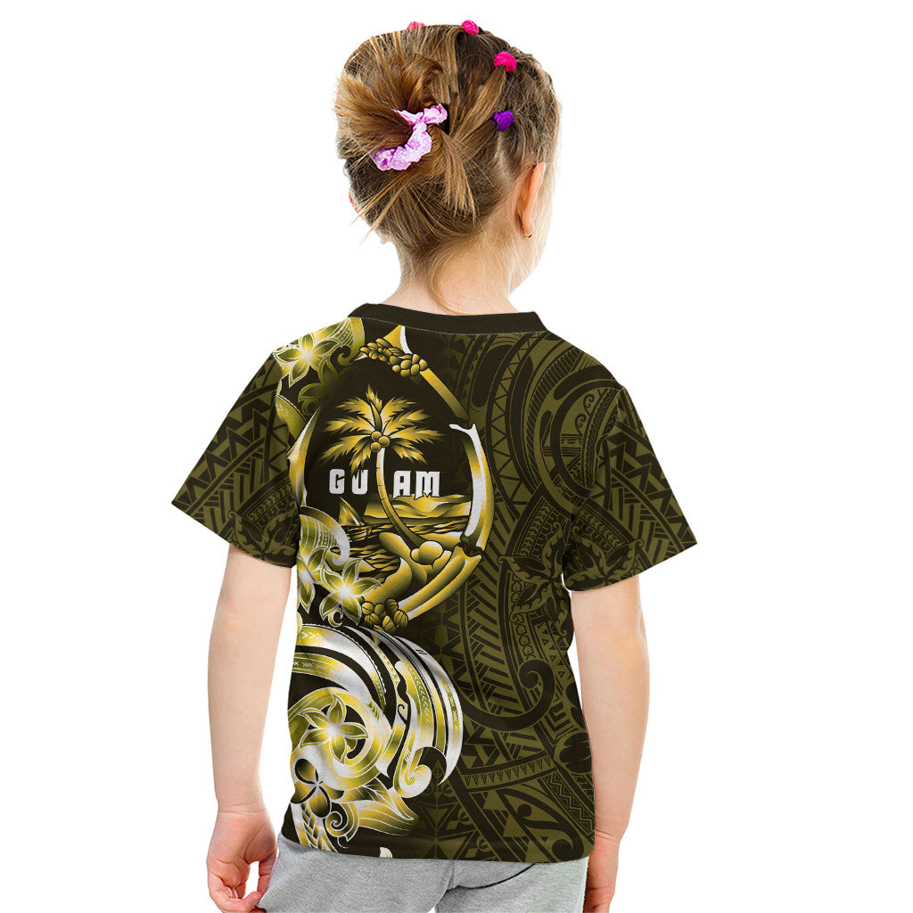 Amariyu Guam Chamorro Kid T Shirt Guahan Seal Tattoo LT14 - Polynesian Pride