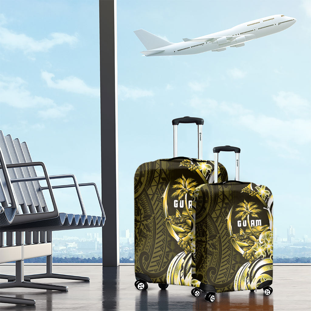 Amariyu Guam Chamorro Luggage Cover Guahan Seal Tattoo LT14 - Polynesian Pride