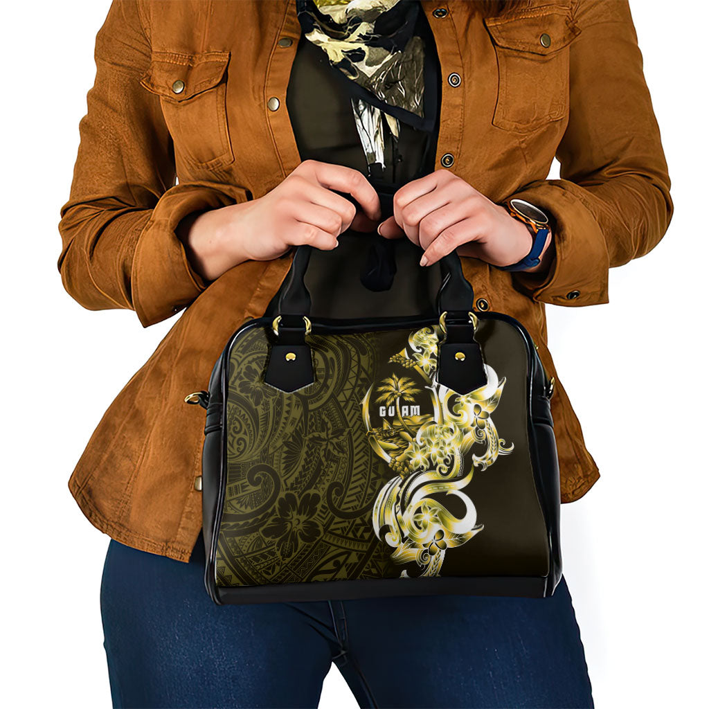 Amariyu Guam Chamorro Shoulder Handbag Guahan Seal Tattoo LT14 - Polynesian Pride