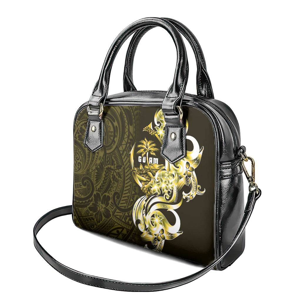 Amariyu Guam Chamorro Shoulder Handbag Guahan Seal Tattoo LT14 - Polynesian Pride