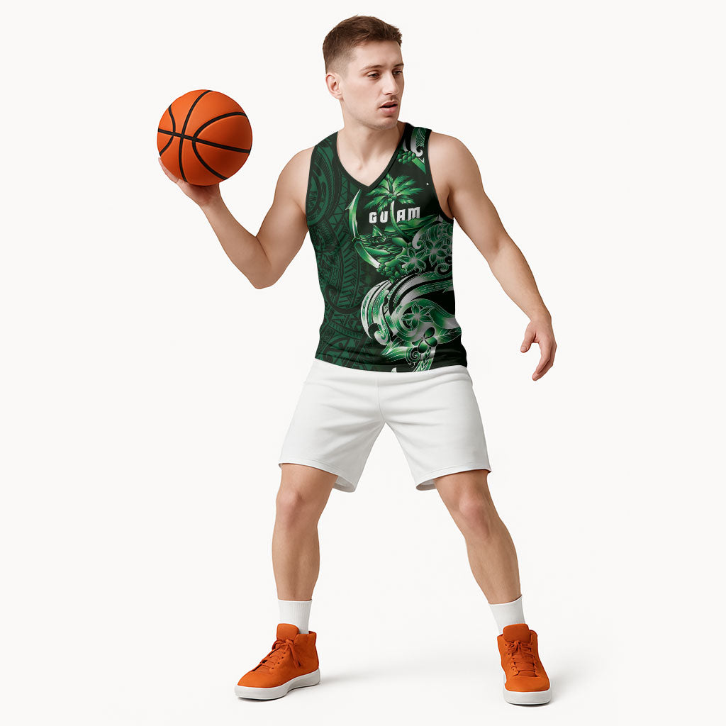 Betde Guam Chamorro Basketball Jersey Guahan Seal Tattoo LT14 - Polynesian Pride
