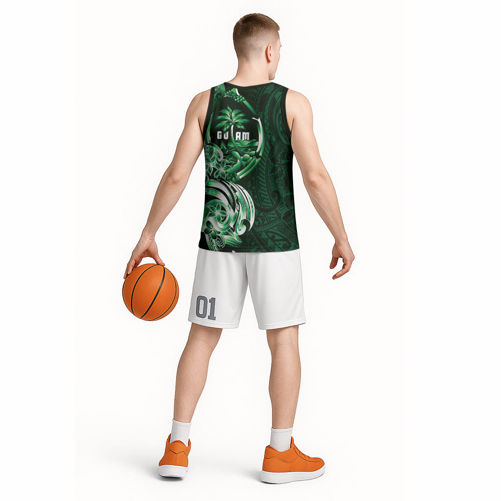 Betde Guam Chamorro Basketball Jersey Guahan Seal Tattoo LT14 - Polynesian Pride
