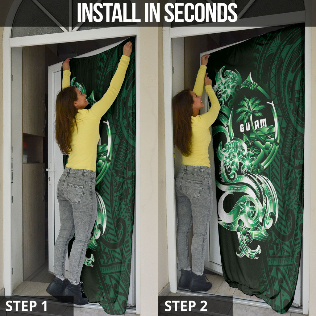 Betde Guam Chamorro Door Cover Guahan Seal Tattoo LT14 - Polynesian Pride